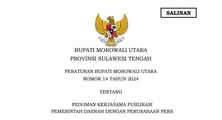 Diduga Abaikan Perbup 14/2024, Kerjasama Publikasi Diskominfo Morut Jadi Sorotan