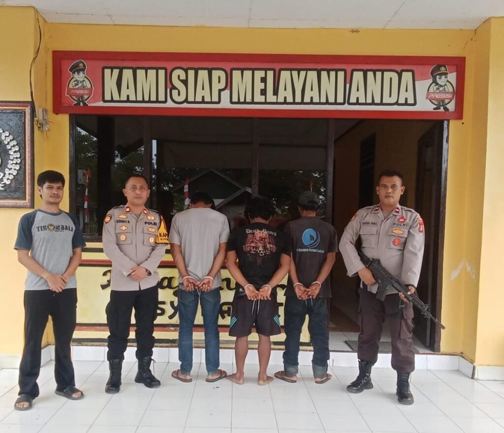 Sempat Kabur, Seluruh Pelaku Pencurian Sawit di Mamosalato Akhirnya Diamankan Polisi